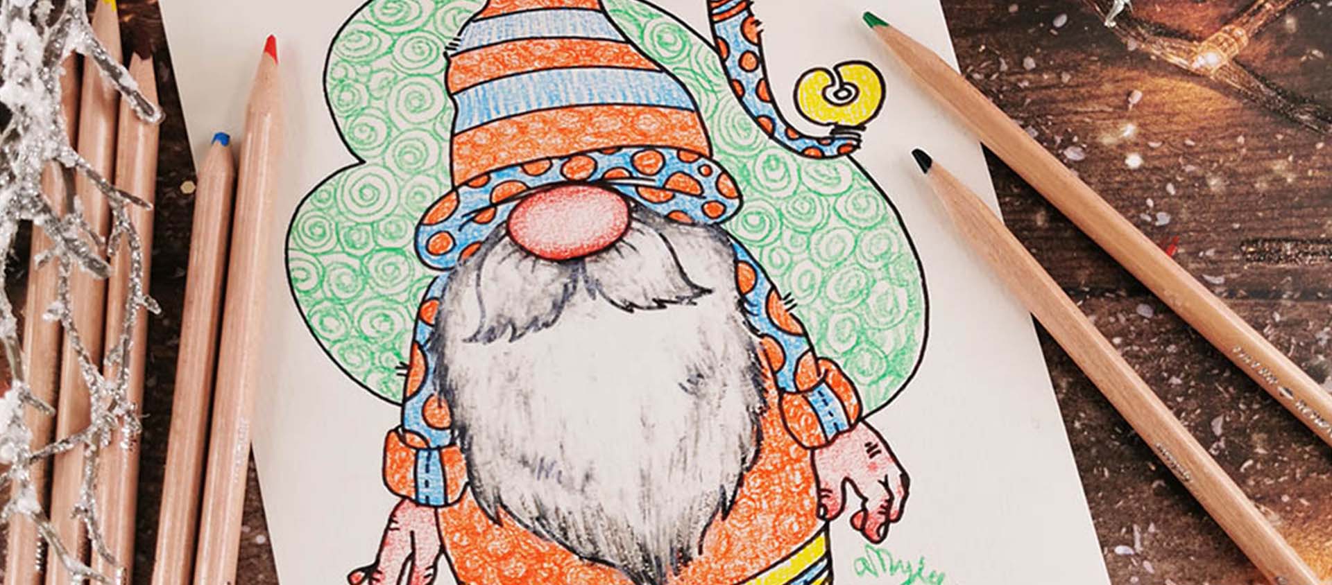 Learn how to draw Gonks with Simply Colouring Pencils by using this step-by-step guide created by Daler-Rowney artist Amylee Paris, and is easy for beginners to follow and explore using colouring pencils!