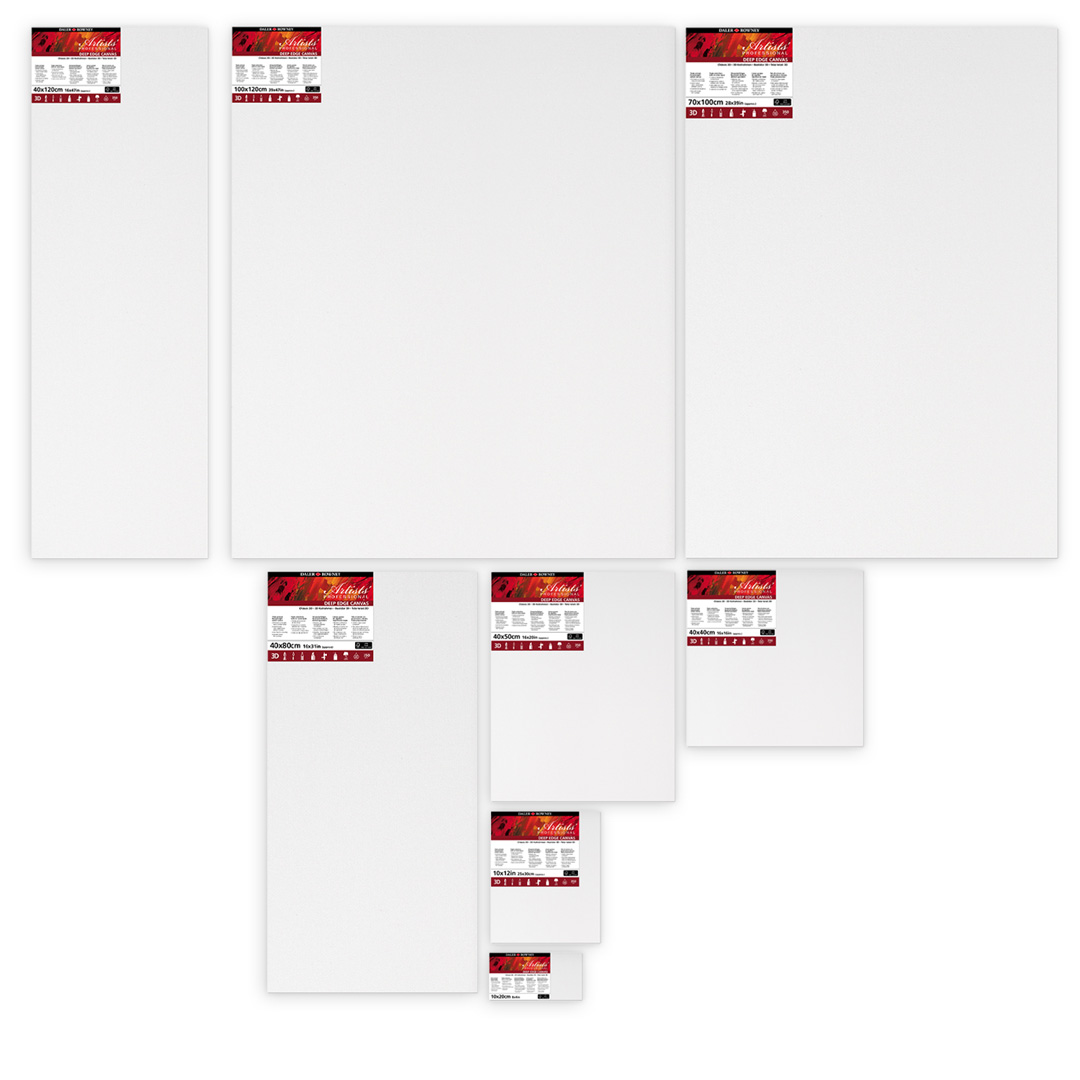 Daler-Rowney Simply Canvas Panel, White Art Canvas, 5 x 7, 3 Pk