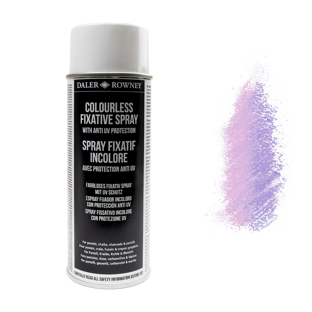 d'Artiginy Oil Pastel Spray Fixative - 400ml Aerosol Can