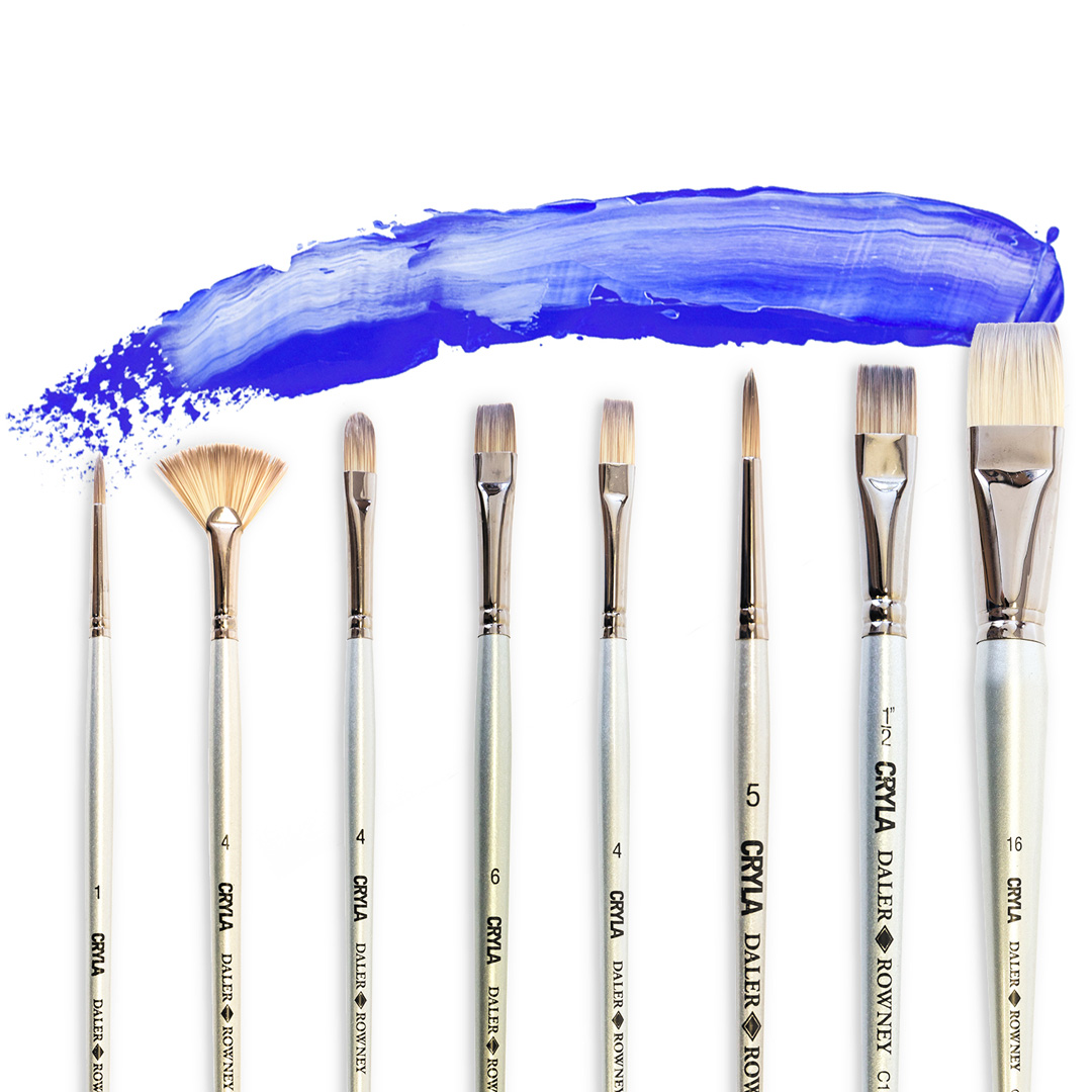 Dal  Detail Artists Brushes for Acrylic, Oil Paint