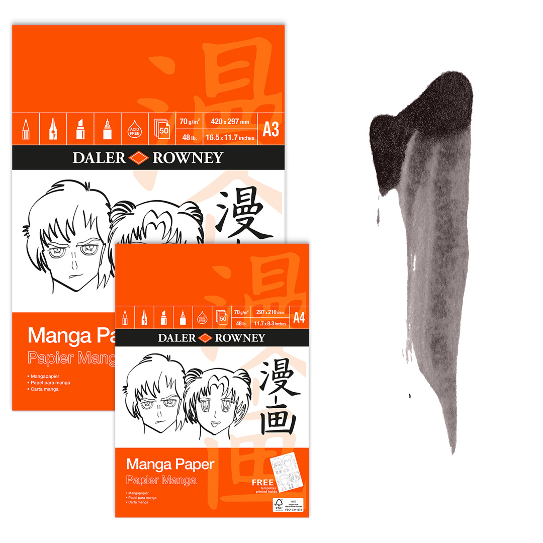 Manga & Comic Art Papers @ Raw Materials Art Supplies