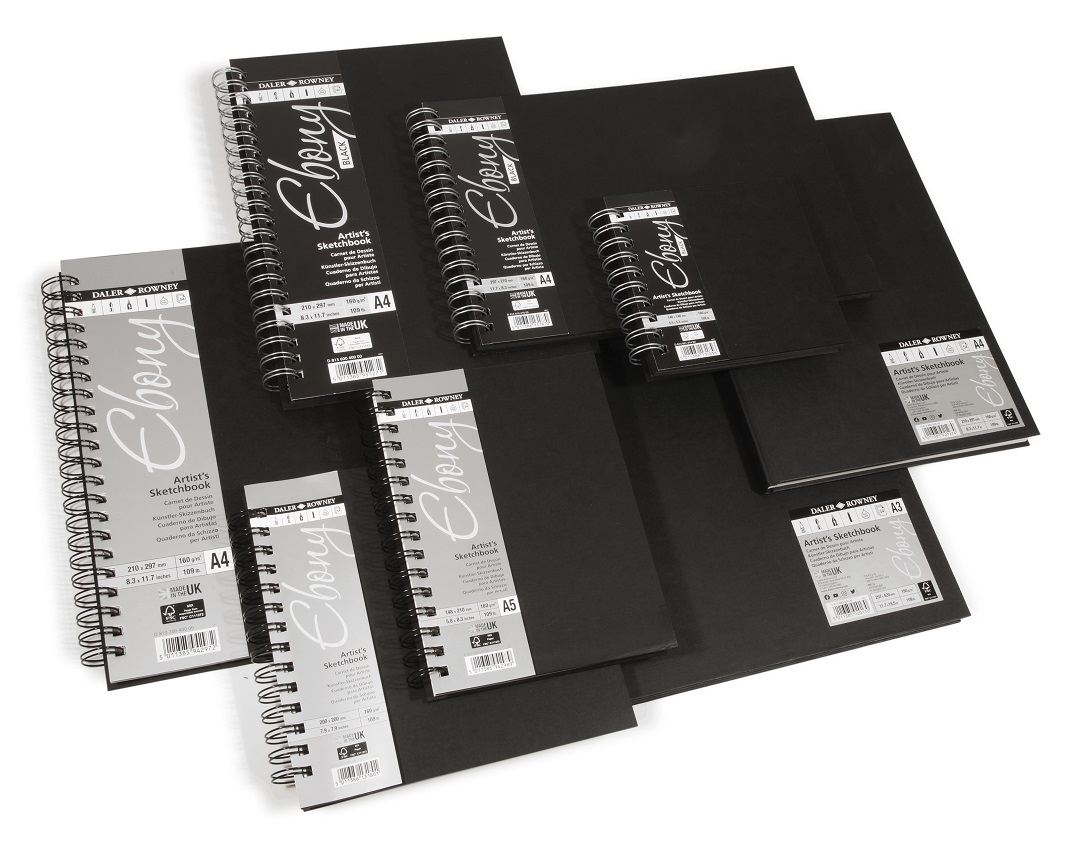 Ebony Artist's Sketchbooks, Sketchbooks