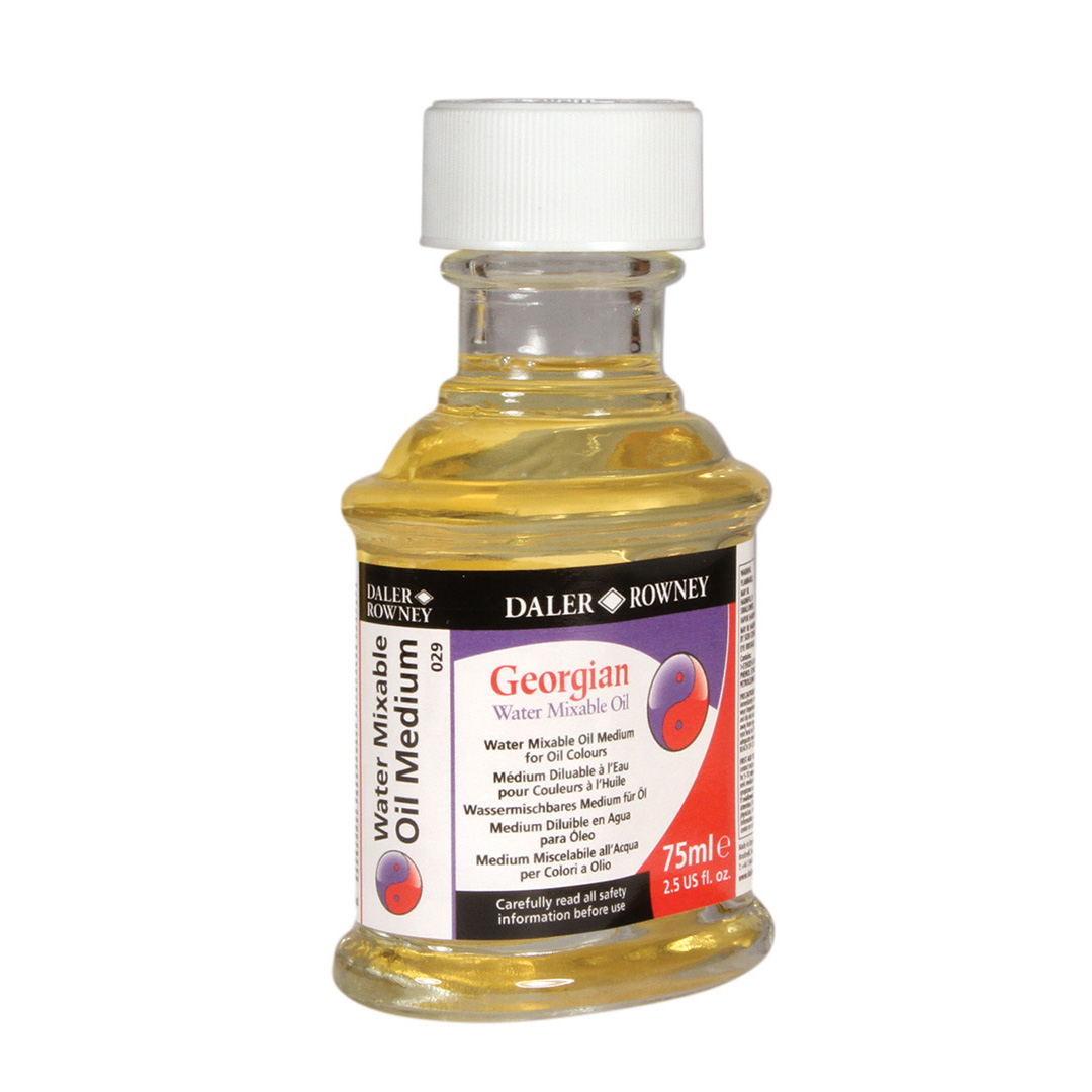 Georgian Oil Colour Varnishes Mediums Thinners Daler Rowney