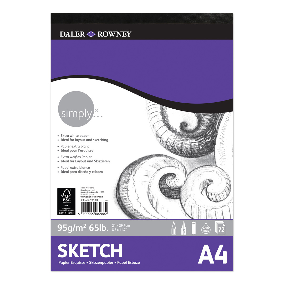 Simply Drawing Sketching Paper