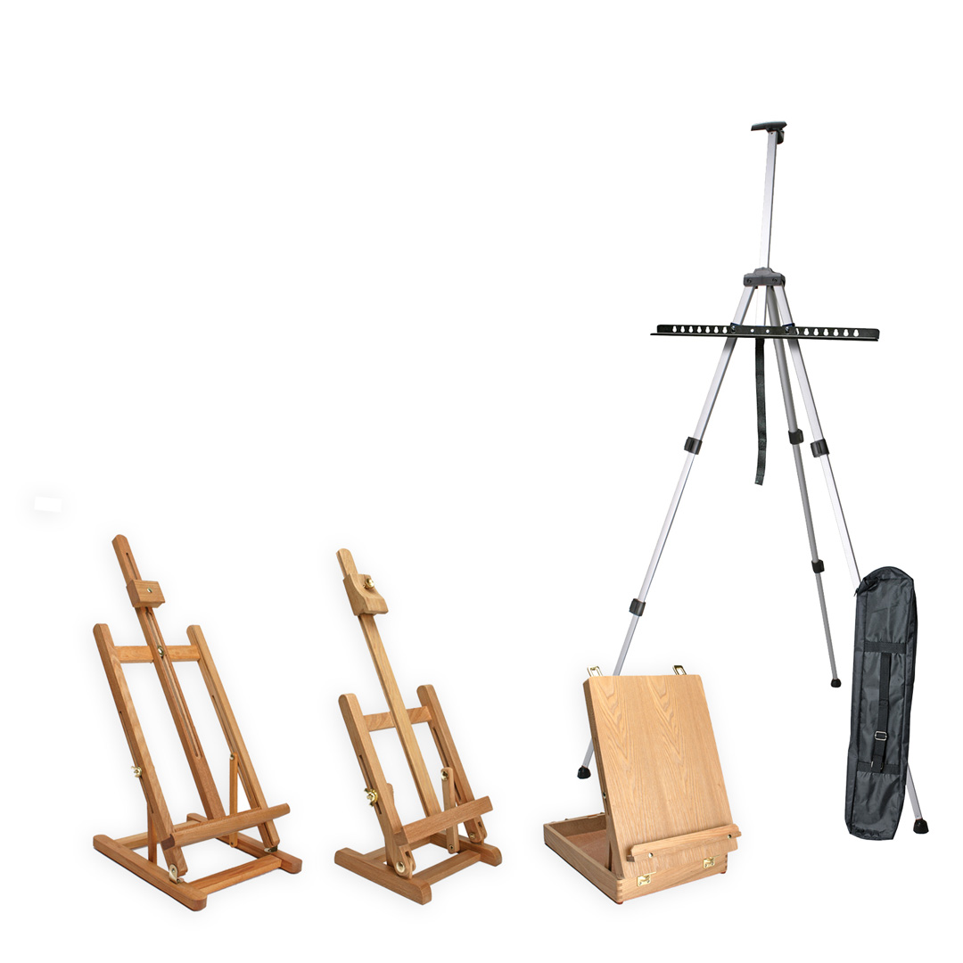 Daler-Rowney ArtSphere Tabletop Easel - Wooden Easel Stand for Professional and Student Artists - Secure Painting Stand with Detachable Drawing