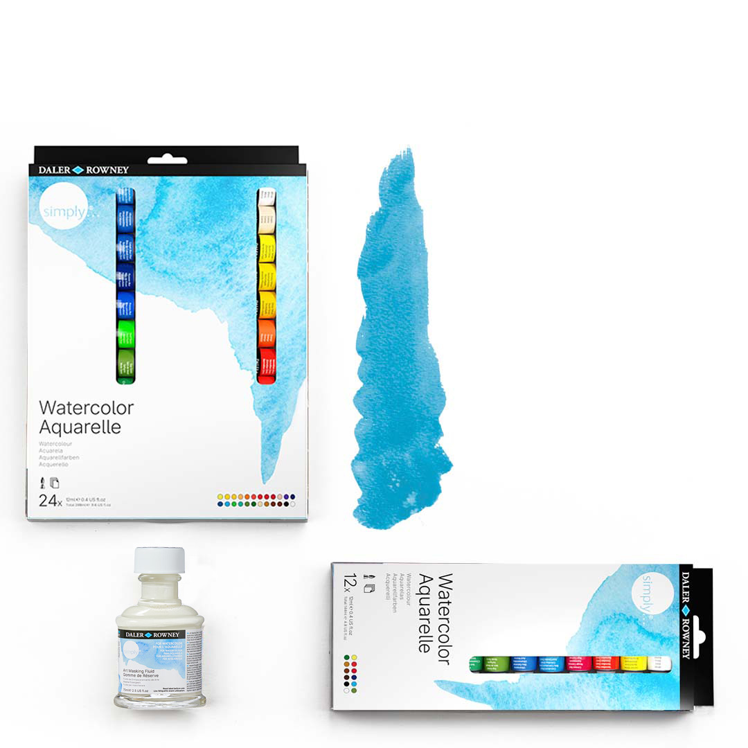 Daler Rowney : Artists' Watercolor Sets