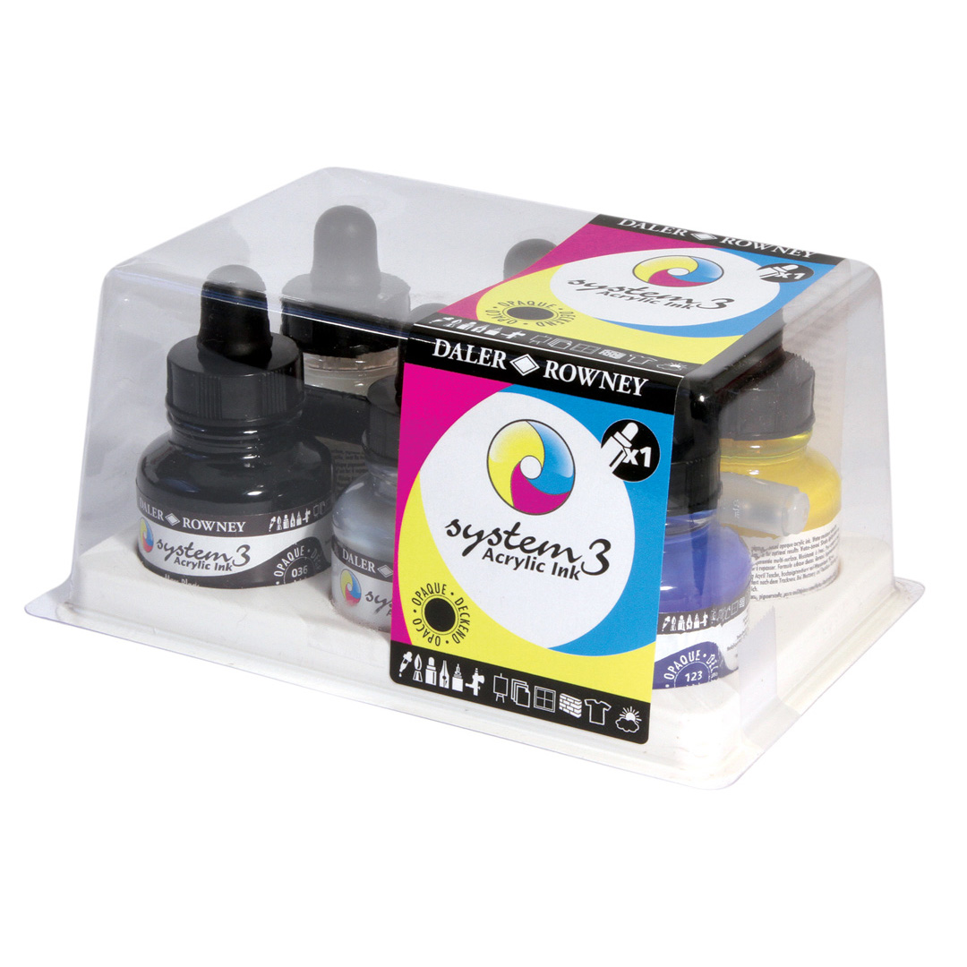 FW Acrylic Inks & Sets by Daler-Rowney